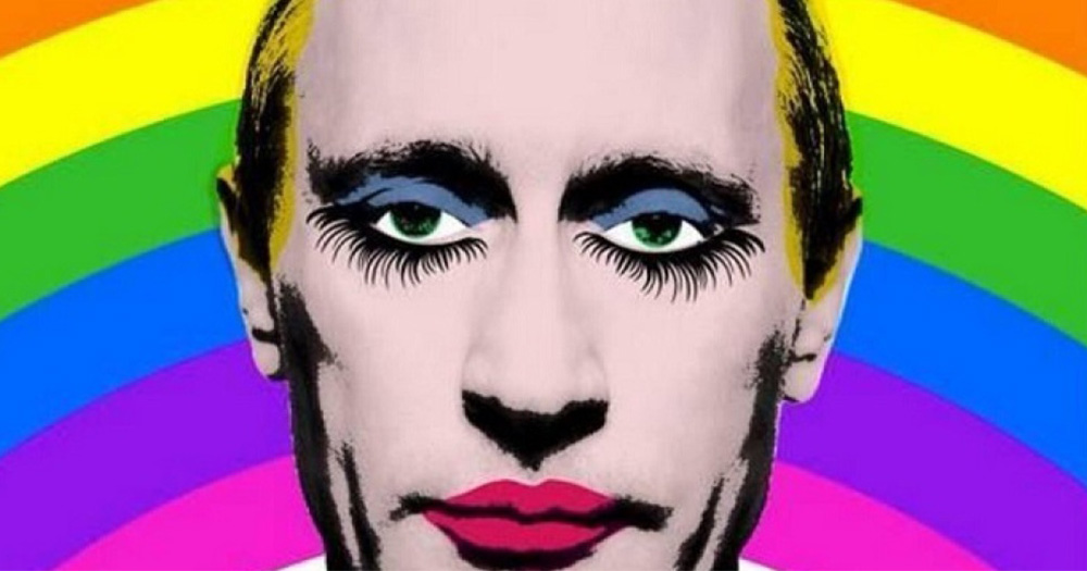 image of Putin in pop art style used by Paddy Power