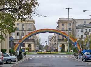 The rainbow as it stood in October 2012