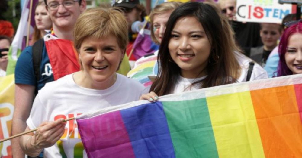 Nicola Sturgeon Becomes First UK Official To Lead Pride