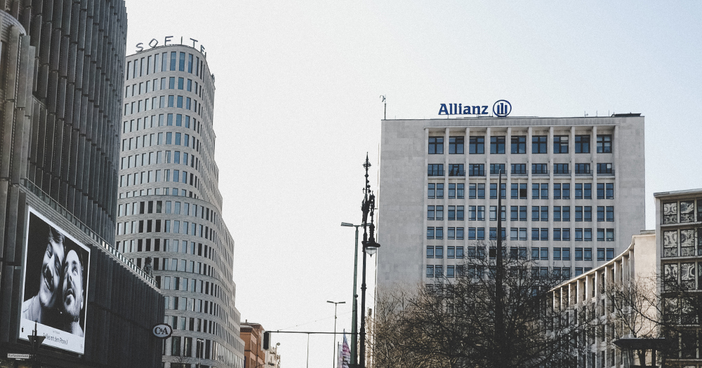 Allianz building in Berlin Germany