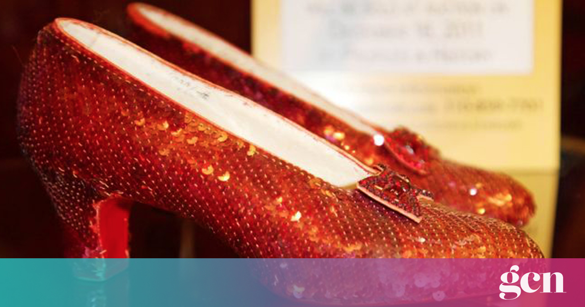 Dorothy's Ruby Slippers Found After 13 Year Search • GCN