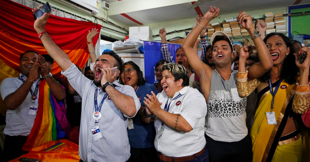 India's Supreme Court decriminlises homosexuality