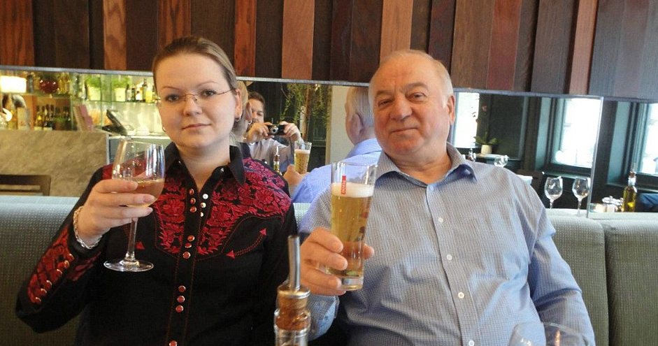 Sergei Skirpal and his daughter Julia who were poisoned in a Novichok attack in March 2018.