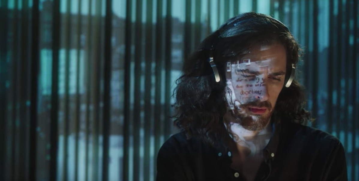Still from Hozier's video 'Nina Cried Power', the video features a number of Irish activists