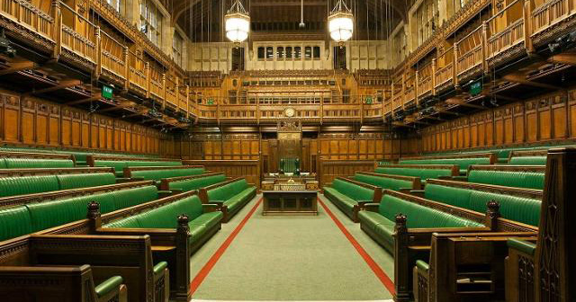 Image of Parliament where Theresa May was urged to extend equal rights to Northern Ireland.