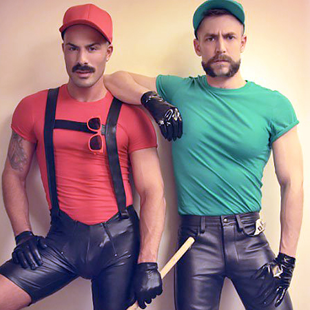 Mario and Luigi Halloween costume