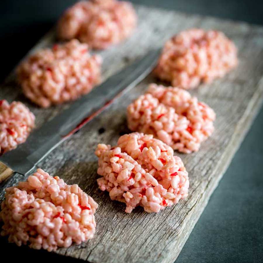 Rice crispie brains