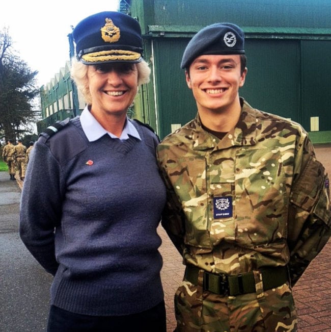 The Queen's first openly gay footman, Ollie Roberts