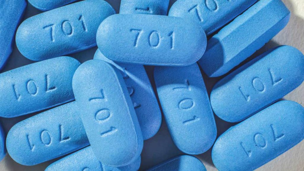 Close up of PrEP pills people have been subject to shaming for using