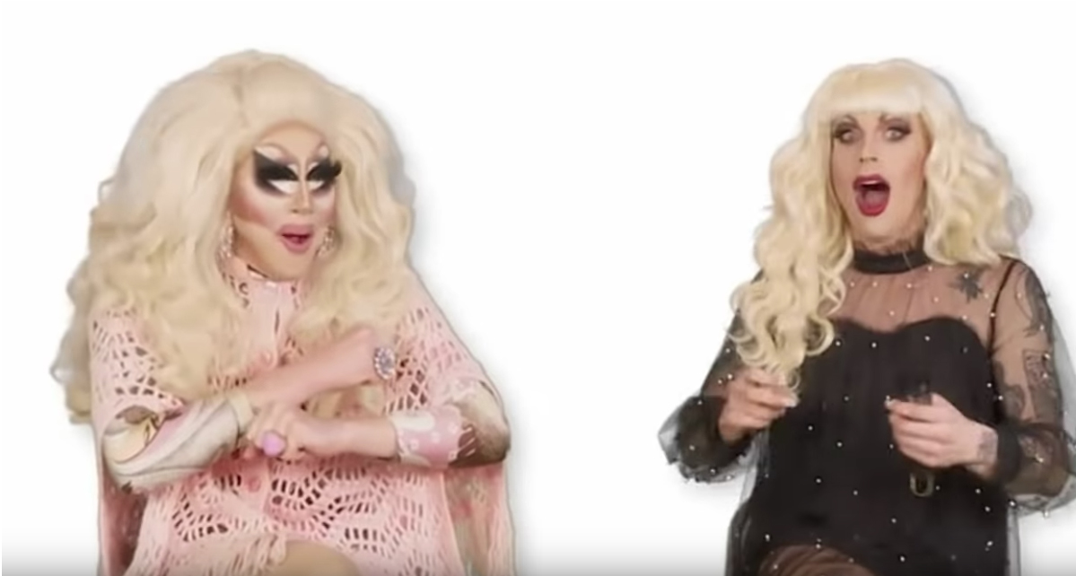 Trixie and Katya, who announced their show's comeback at Drag Con.