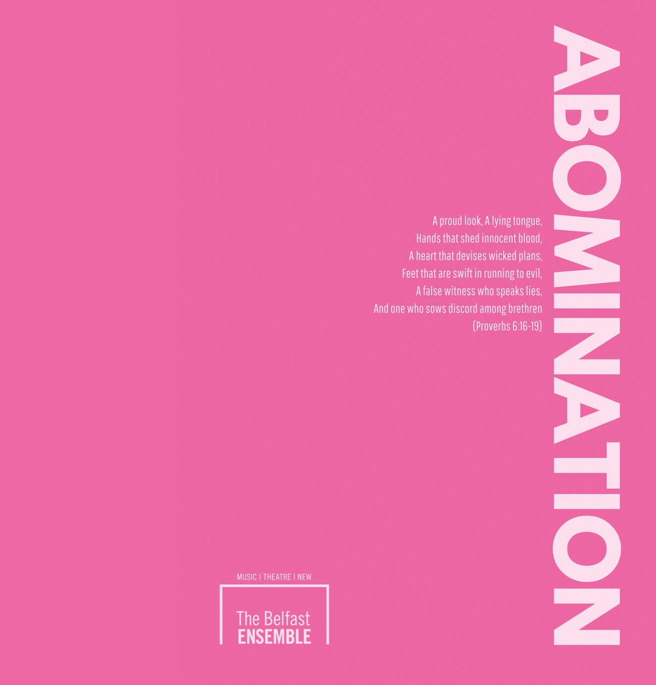 Abominaiton poster