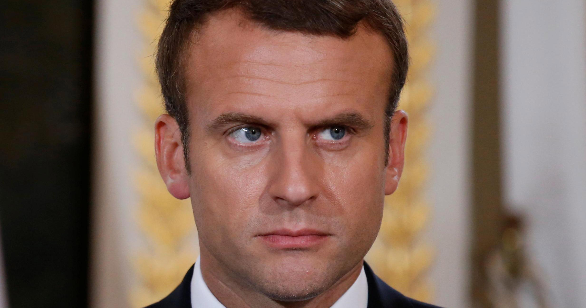 French President Emmanuel Marcon responds attack on gay man
