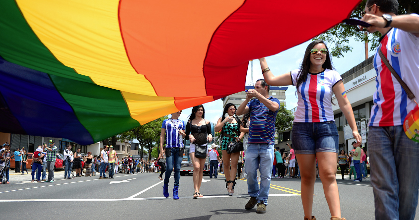 Costa Rica celebrates Pride.