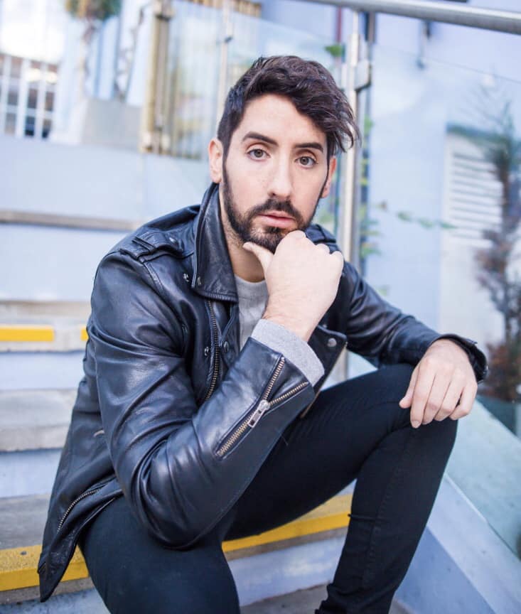 Pageantry contestant Mr Supernational Ireland Emmette Dillon looking at the camera