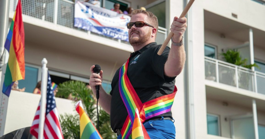 Image of mayor-elect of the city in Florida, Justin Flippen.