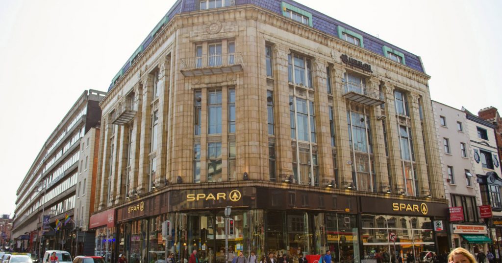 gay spar on dame street in Dublin
