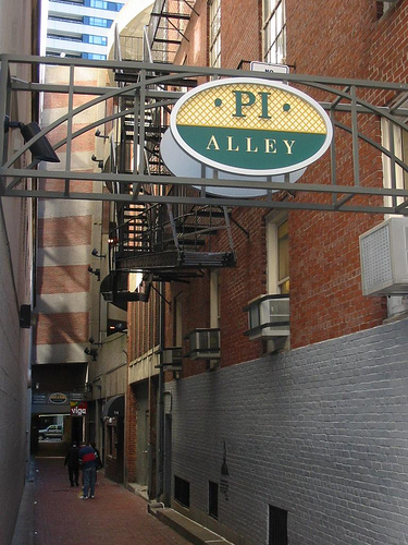 Alley Bar, one of the gay bars in Boston a caller threatened to "shoot up".