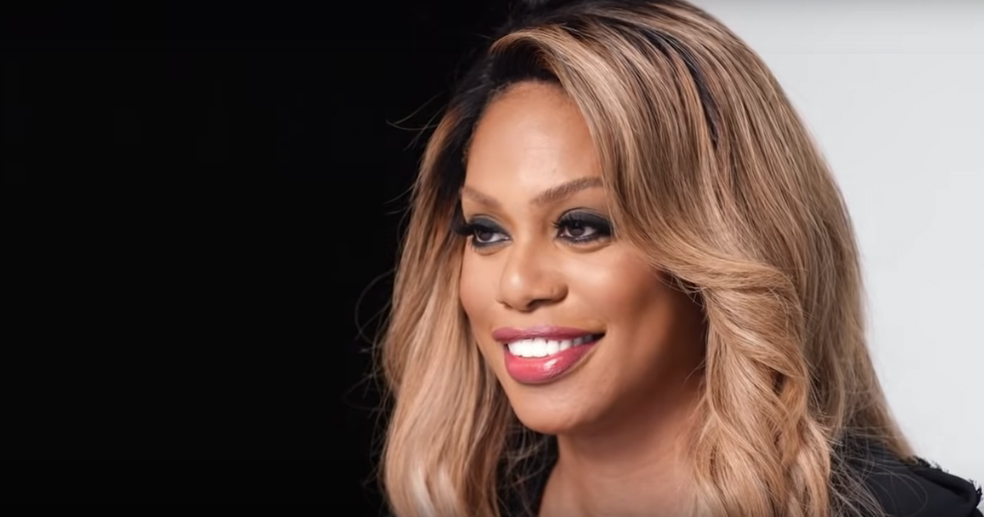Image of Laverne Cox against black and white backdrop.