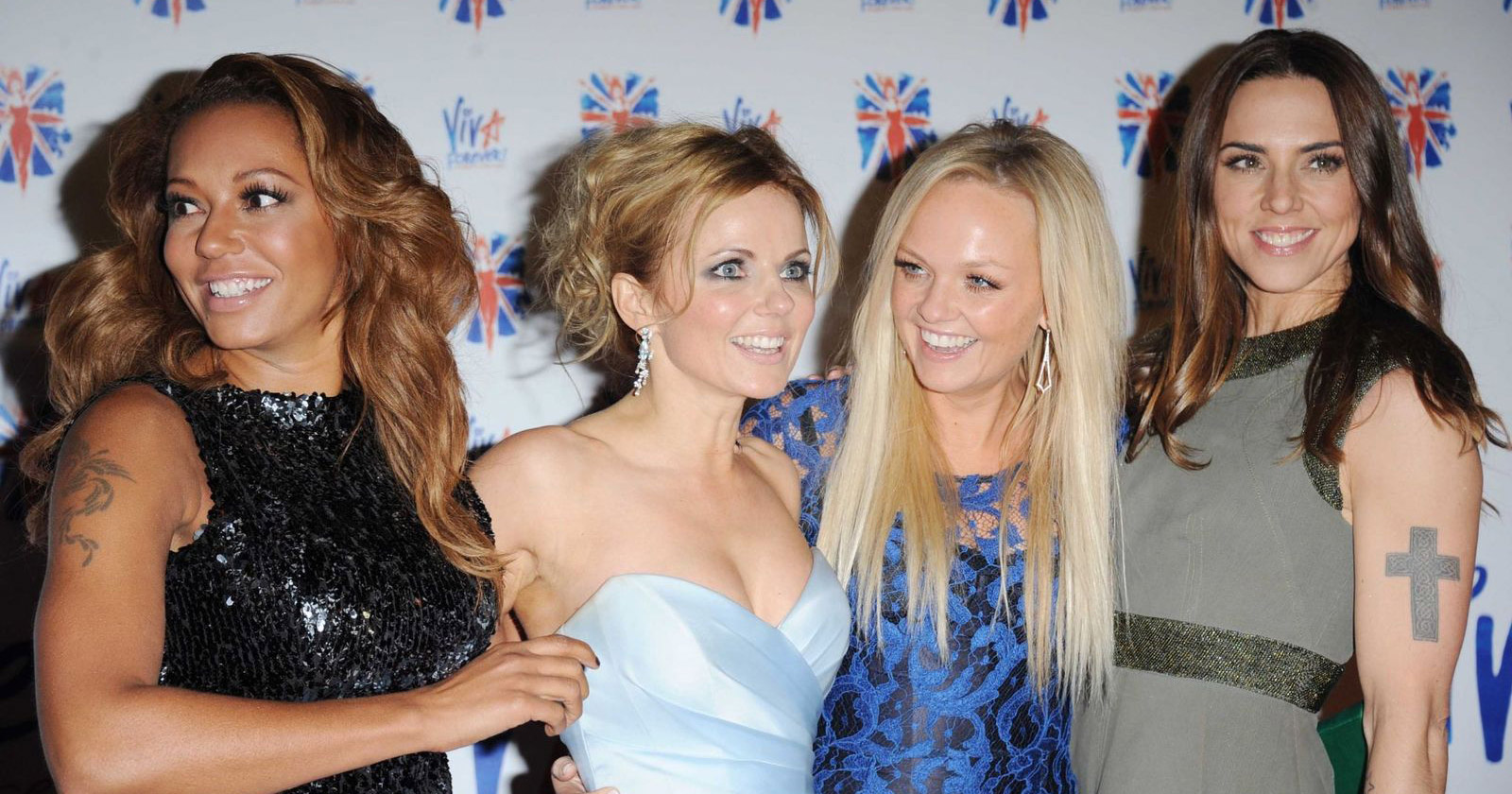 the spice girls on the red carpet