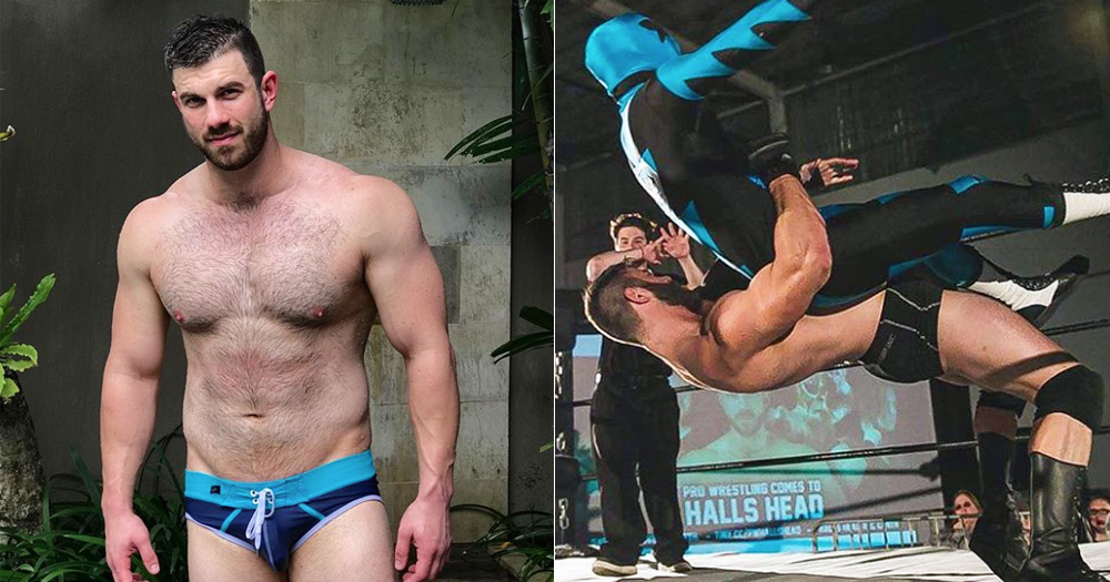 Gay Wrestler Gives Profits Of Homemade Porn To LGBT+ Suicide ...