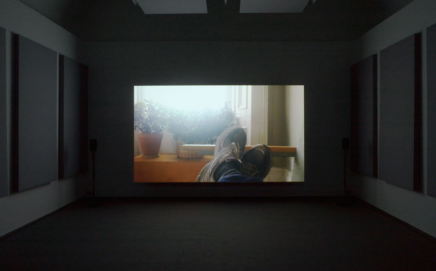 A screening of Charlotte Prodger's 'Bridgit', which was filmed on an iPhone.
