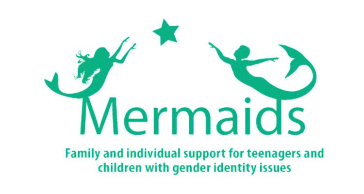 Mermaids, a transgender charity in the UK, poster