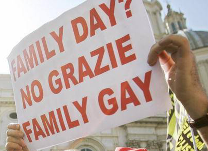 Italian Government Stops Distribution Of LGBT+ Inclusive Survey