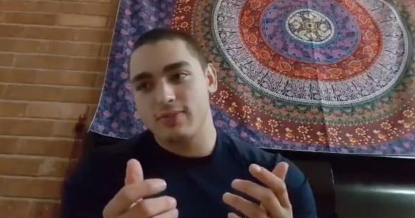 Photo of Mexican boxer Dario Larralde