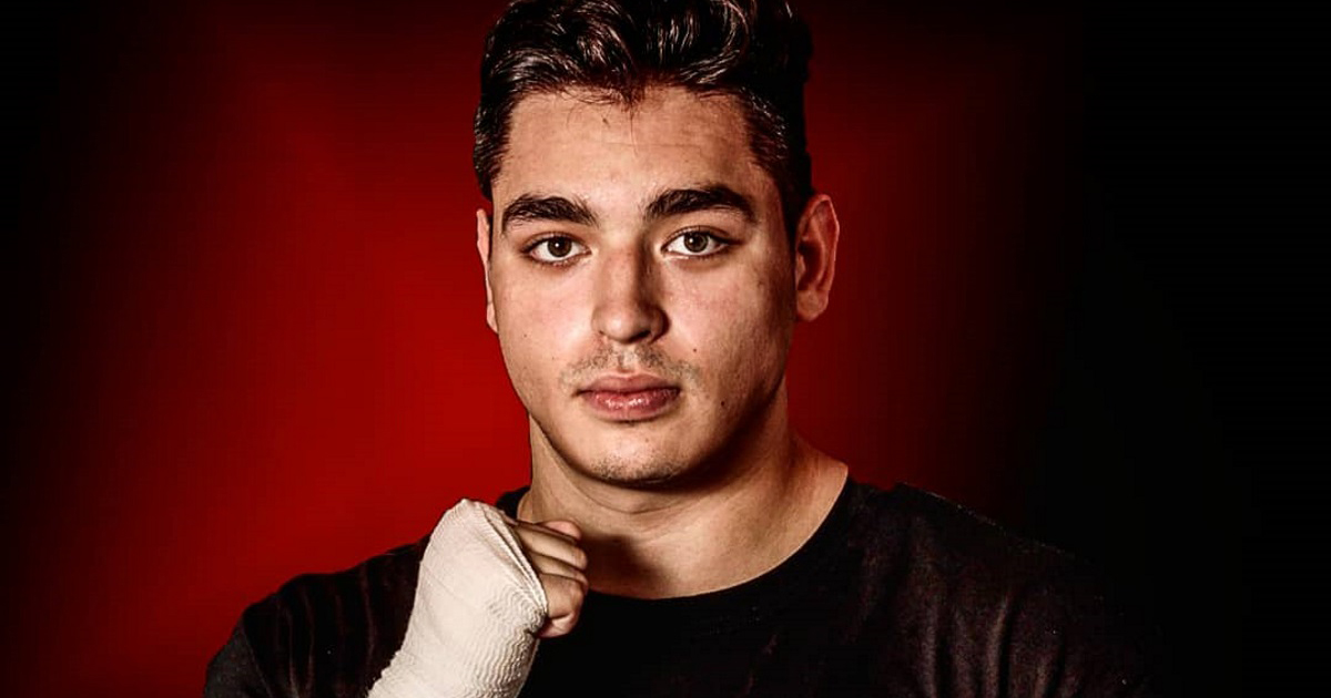 Photo of Mexican boxer Dario Larralde