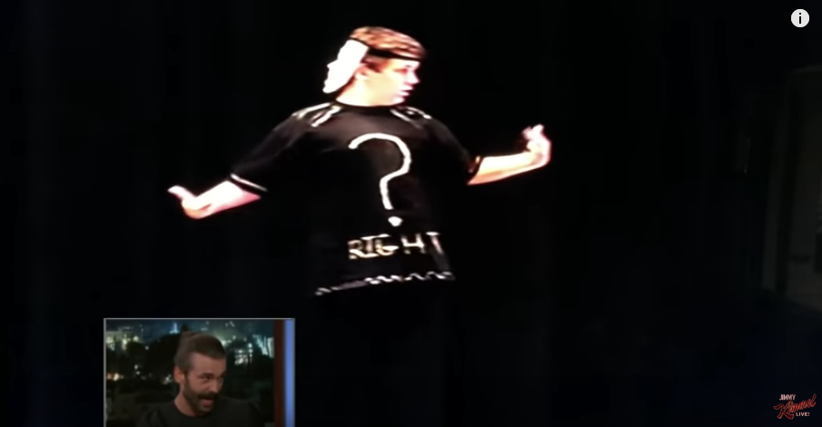 Young Jonathan Van Ness interpretive dance at a 6th grade talent show