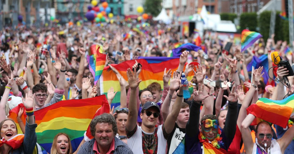 Pride celebrations in Dublin