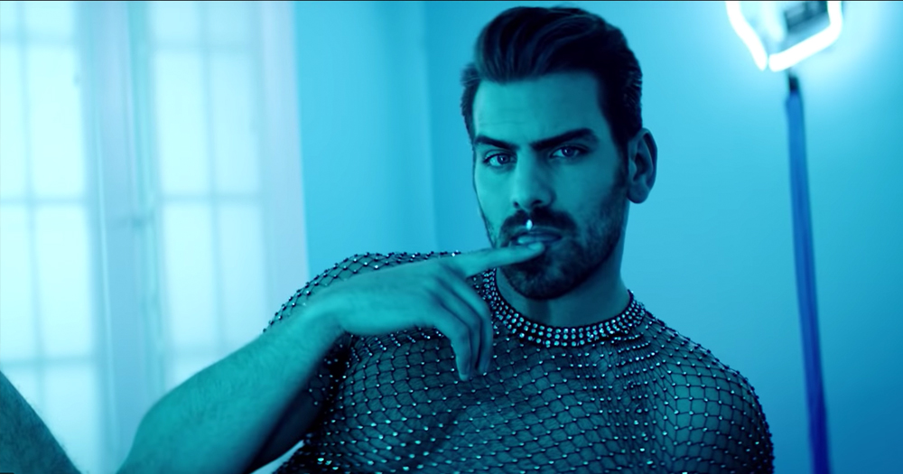 Deaf model Nyle DiMarco in his sign language cover video of Ariana Grande's '7 Rings'.
