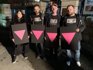 ACT UP Dublin in solidarity with Chechnya