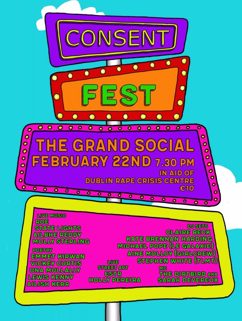 Consent Fest Is Bringing Together Artists And Activists To Raise Funds For Dublin Rape Crisis Centre