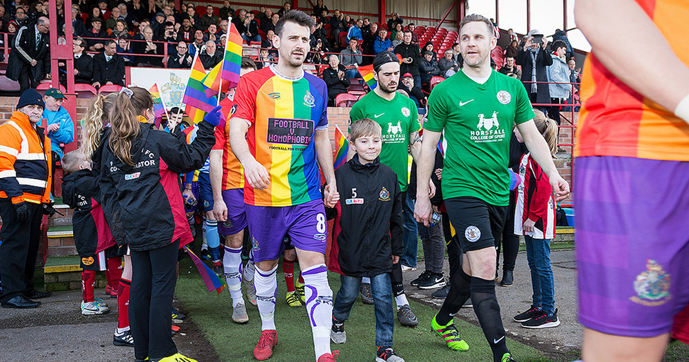 English Club Praised For LGBT+ Initiative Rainbow Kit