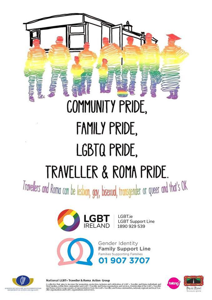 Poster for the training for Traveller Pride