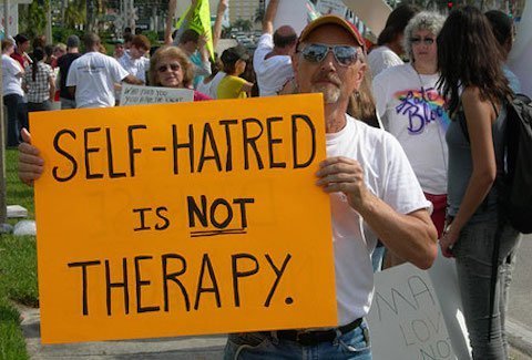 Conversion therapy protest in Ohio