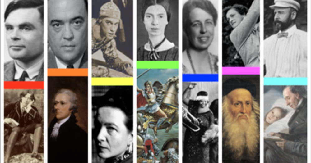 Historical figures depicted in LGBT+ documentary 'Being Different'