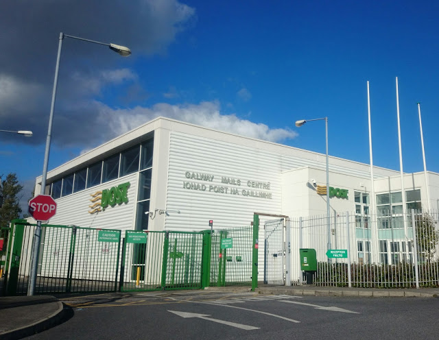 The mail sorting office where postal worker Claire Stephens worked