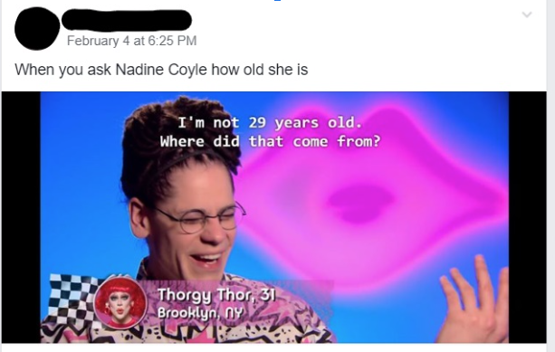 Thorgy Thor Drag Race meme