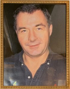 Bridie after whom the bar is named in male attire