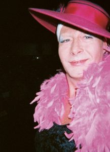 Bridie after whom the bar is named in male attire