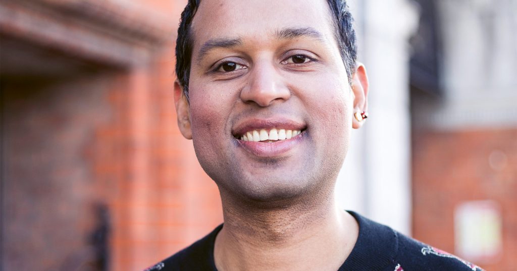 Preet, of members of the LGBT+ asylum seekers support group 'Identity'