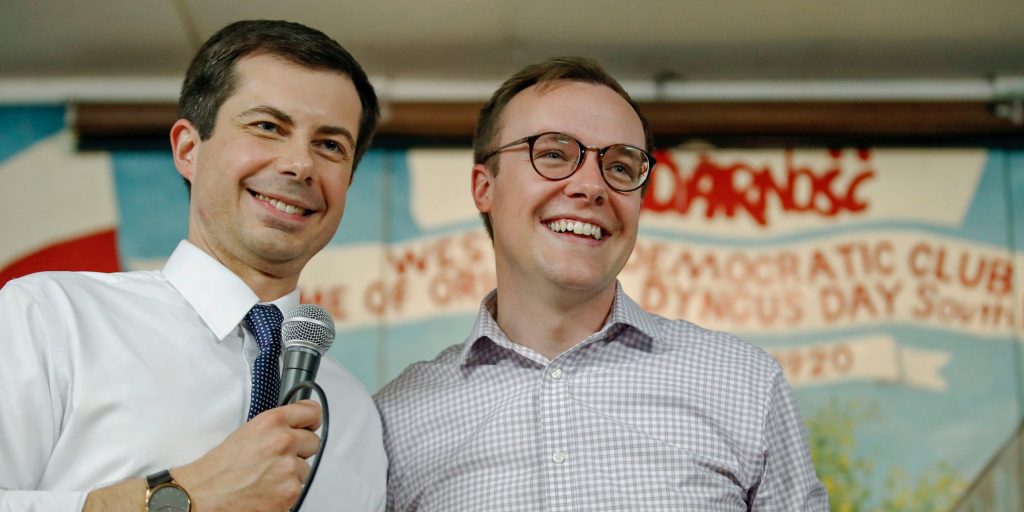 Pete Buttigieg and husband