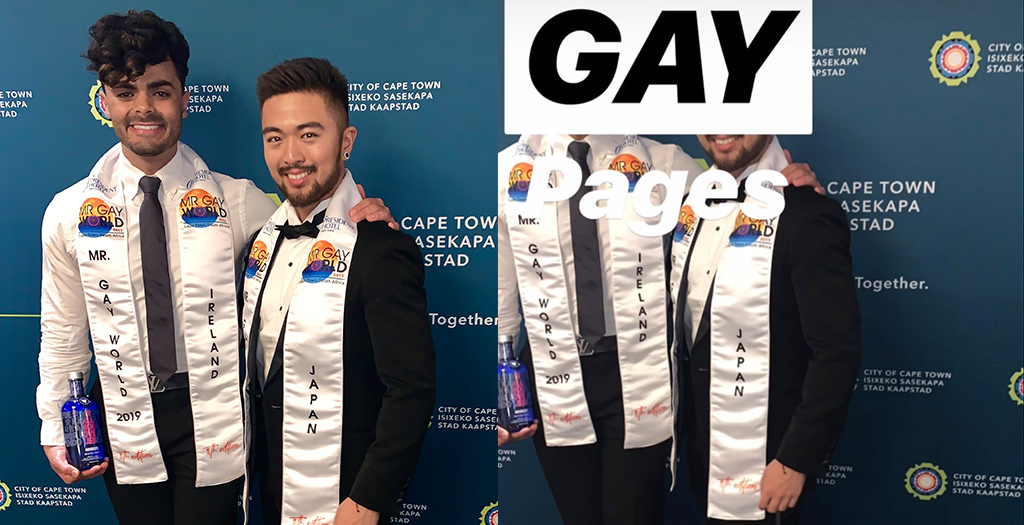 Mr Gay World contestants