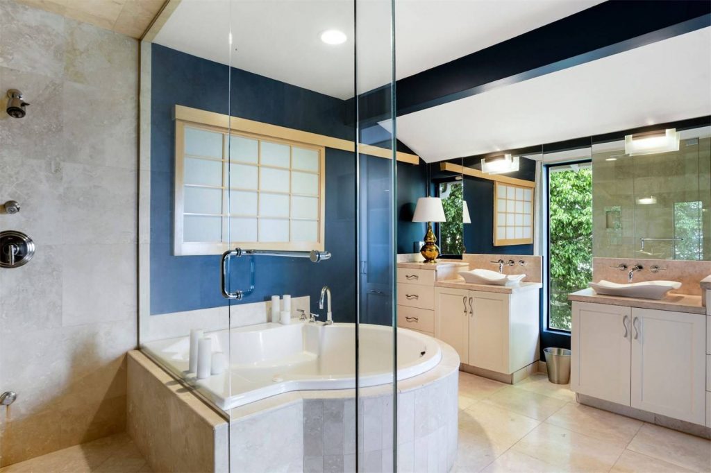 Photo: Sotheby's International real estate master bathroom