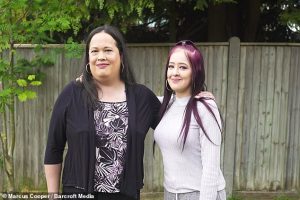 transgender catholic priest Alisha Cacace and her daughter