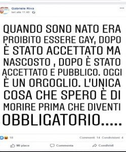 Italian homophobic comments