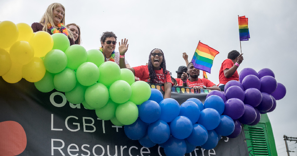 Dublin Pride Parade Outhouse