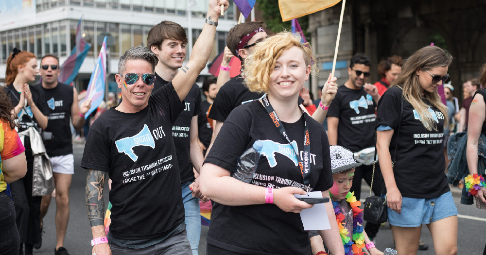 Dublin Pride Parade Shout Out